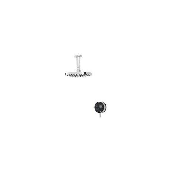 Bristan Artisan Digital Electric Shower Ceiling Fed Black