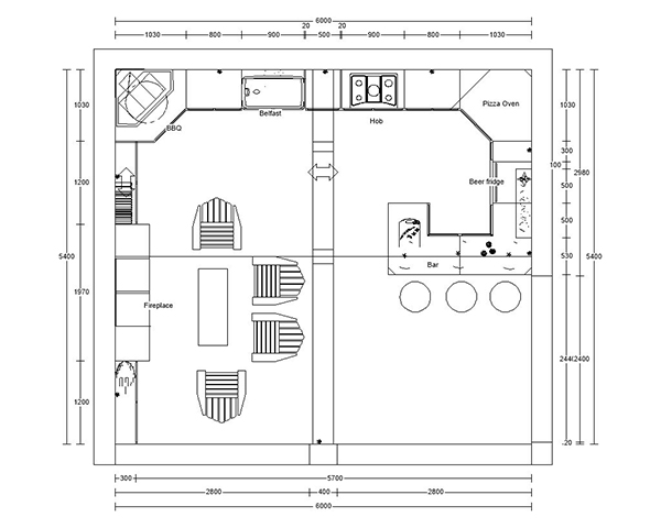 Outdoor Kitchen Floor Plans – Clsa Flooring Guide